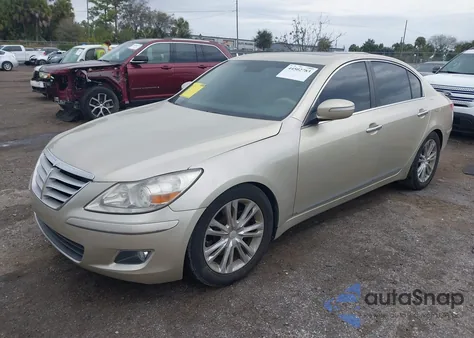 2009 Hyundai Genesis 4.6 from USA, damaged, VIN KMHGC46F29U047203